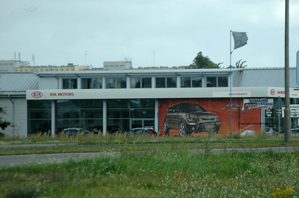 Projekt salon samochodowy w Bydgoszczy